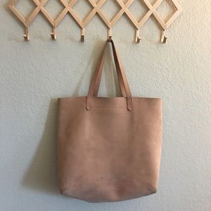 Madewell suede transport tote